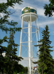 De watertoren van Smith's Falls